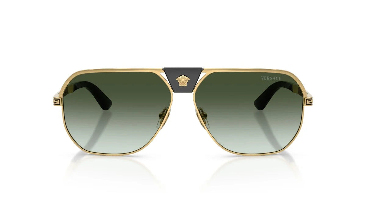 Versace VE2294-10028E - Gold/Light Green