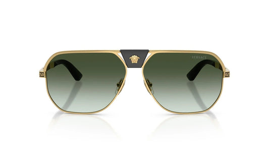 Versace VE2294-10028E - Gold/Light Green