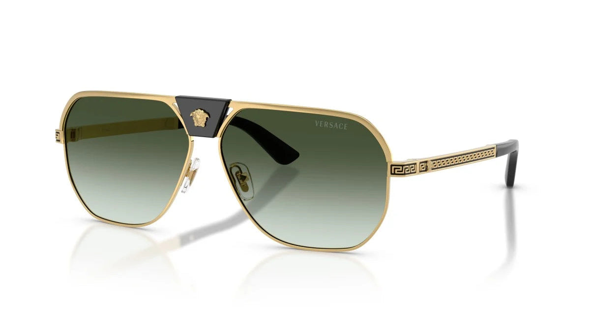 Versace VE2294-10028E - Gold/Light Green