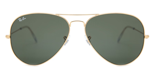 Ray-Ban Aviator RB3025-L0205 - Gold/Green Classic G15