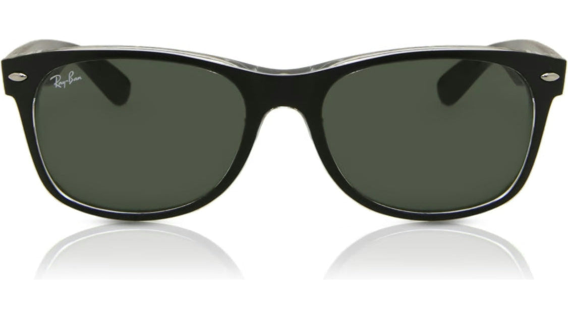 Ray-Ban New Wayfarer RB2132-6052 - Black/Green