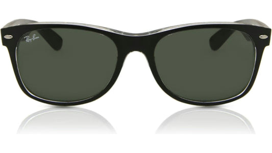 Ray-Ban New Wayfarer RB2132-6052 - Black/Green