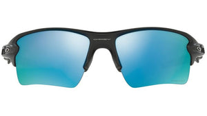 Polarized Oakley Flak 2.0 XL OO9188-58 - Matte Black/Prizm Deep Water