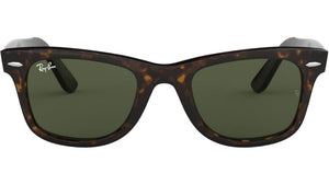 Ray-Ban Wayfarer RB2140-902 - Tortoise/Green Classic G15