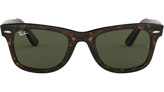 Ray-Ban Wayfarer RB2140-902 - Tortoise/Green Classic G15