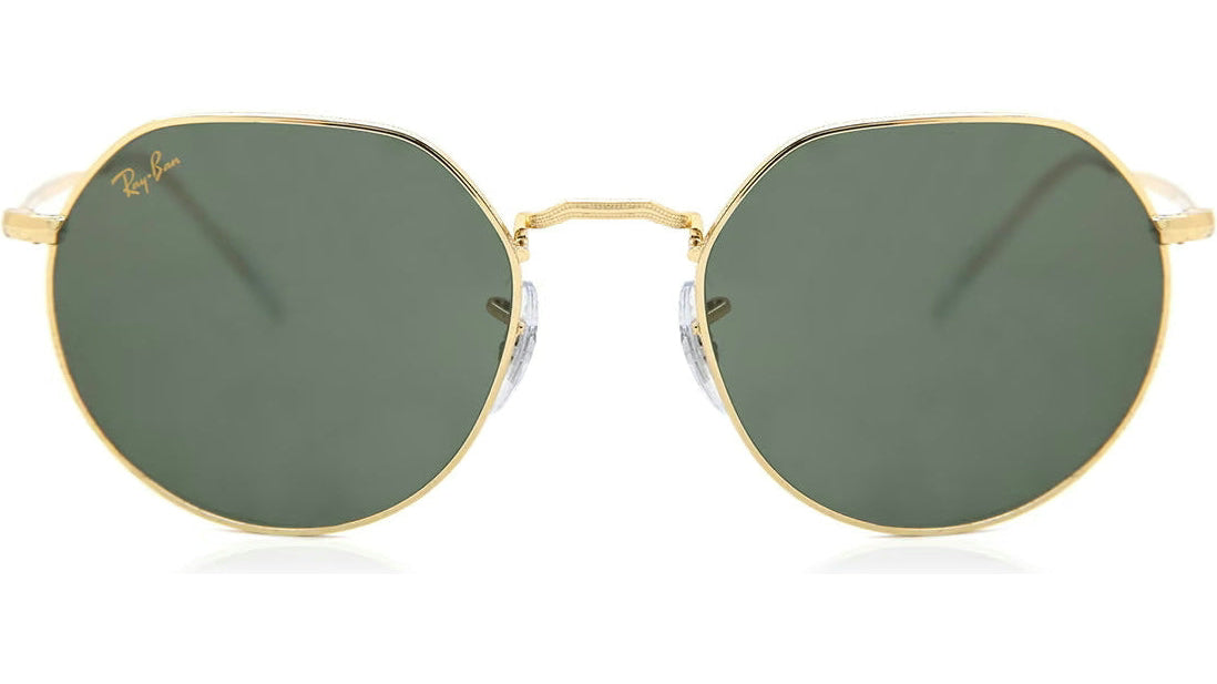 Ray-Ban Jack RB3565-919631 - Gold/Green