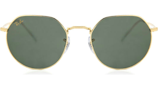 Ray-Ban Jack RB3565-919631 - Gold/Green