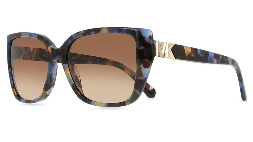 Michael Kors Acadia MK2199-395213 - Bright Blue Tortoise/Brown Gradient
