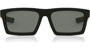 Prada Polarized Linea Rossa 02ZU-1BO-02G - Matte Black/Silver