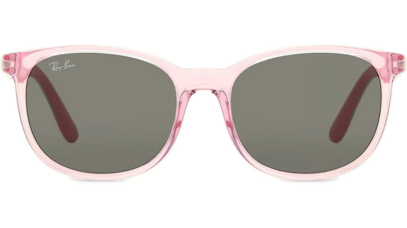 Ray-Ban Kids Bio-Based RJ9079S-716587 - Transparent Pink/Dark Grey