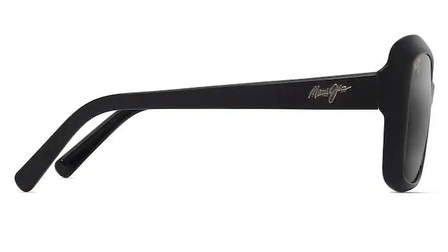 Maui Jim Polarized Orchid MJ0735S-009 - Shiny Black/Neutral Grey