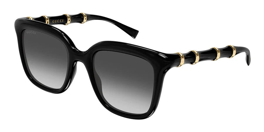 Gucci GG2058S-001 - Shiny Black/Grey Gradient
