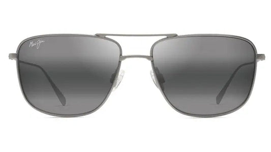 Maui Jim Polarized Mikioi 887-17 - Matte Titanium/Neutral Grey