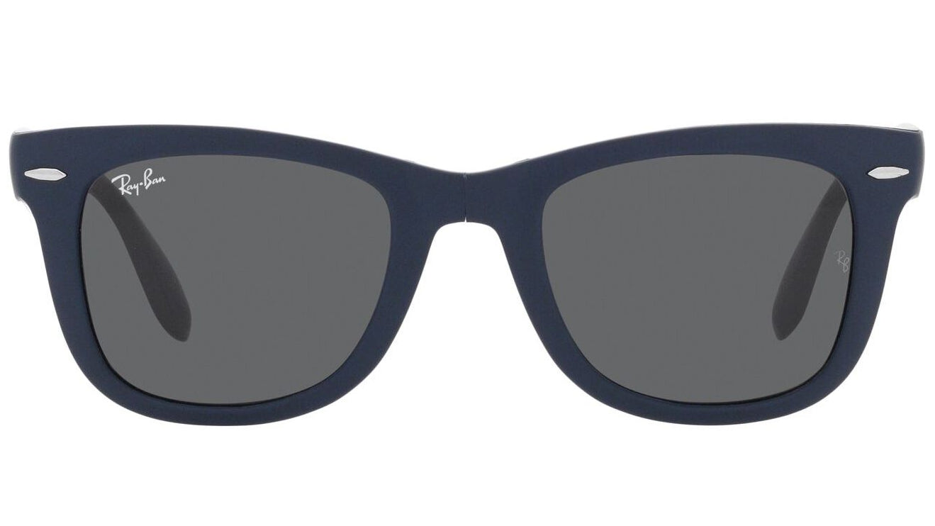 Ray-Ban Wayfarer Folding RB4105-6197/B1 - Blue/Grey