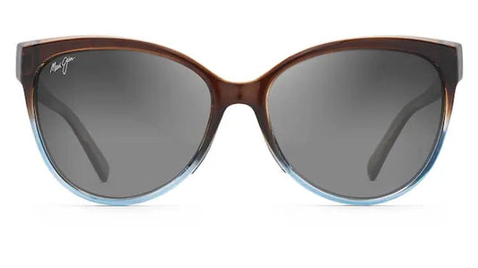 Maui Jim Polarized 'olu'olu GS537-01F - Translucent Dark Chocolate with Blue/Neutral Grey