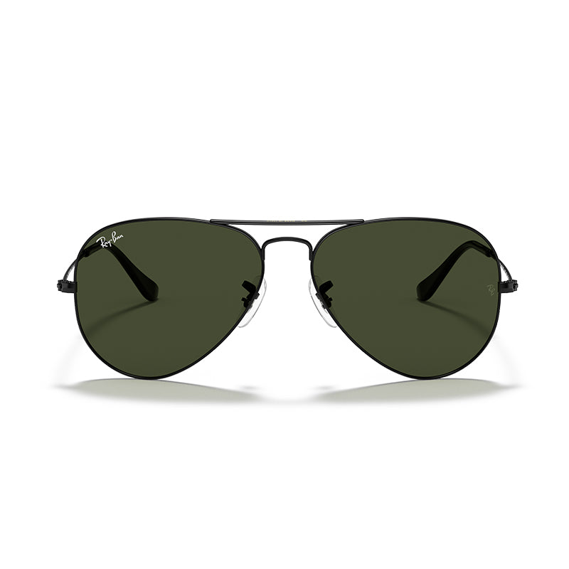 Ray-Ban Aviator RB3025-L2823 - Black/Green Classic G15