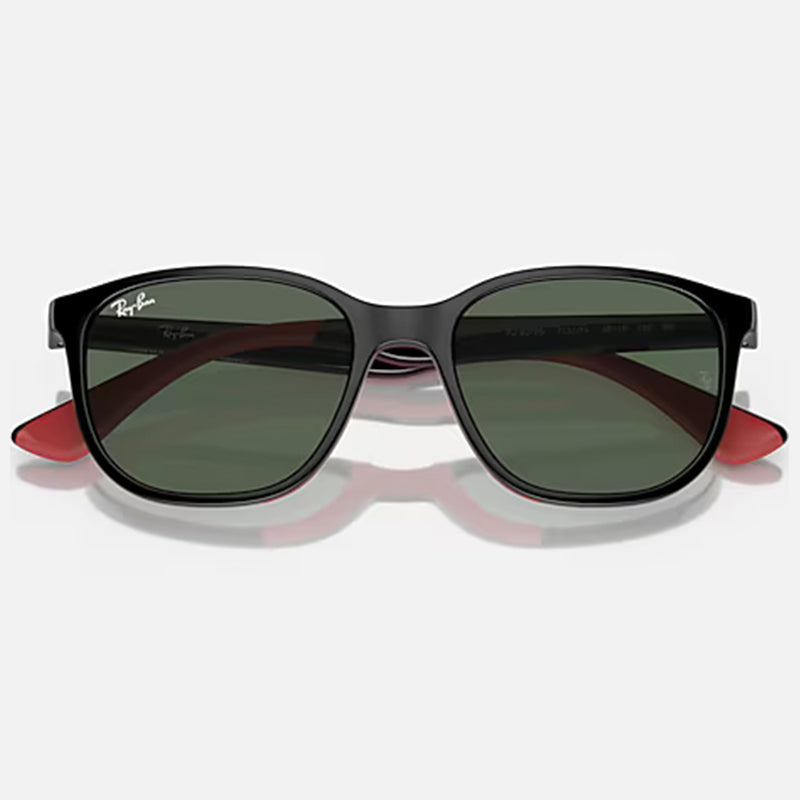 Ray-Ban Kids Bio-based RB9078S-713171 - Black with Red/Dark Green