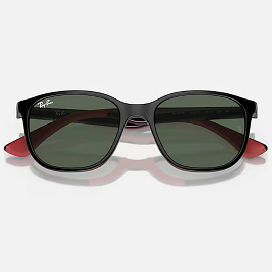 Ray-Ban Kids Bio-based RB9078S-713171 - Black with Red/Dark Green