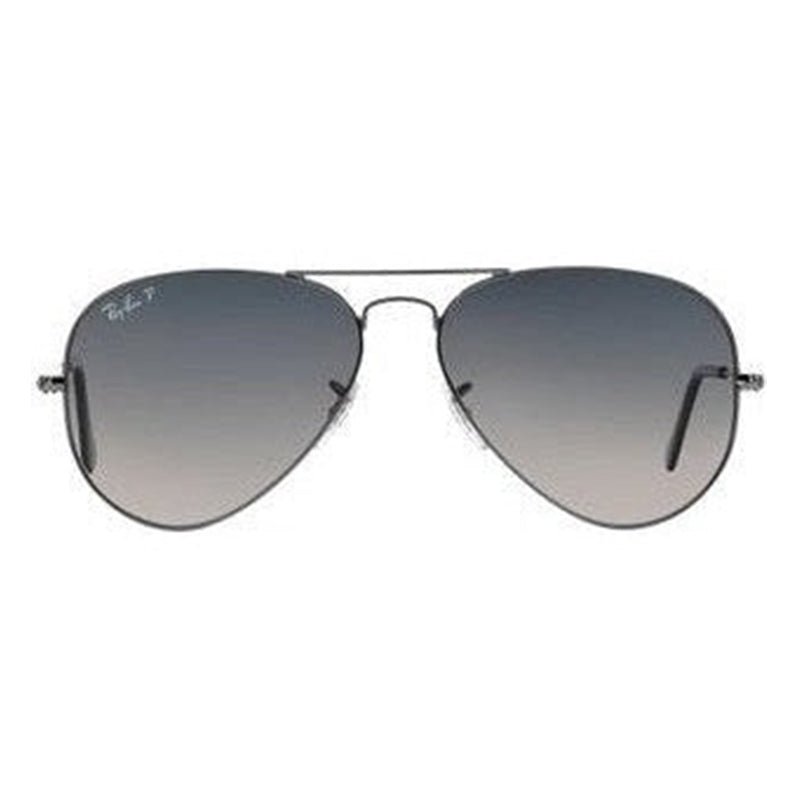 Ray-Ban Polarized Aviator Classic RB3025-004/78 - Gunmetal/Crystal Gradient