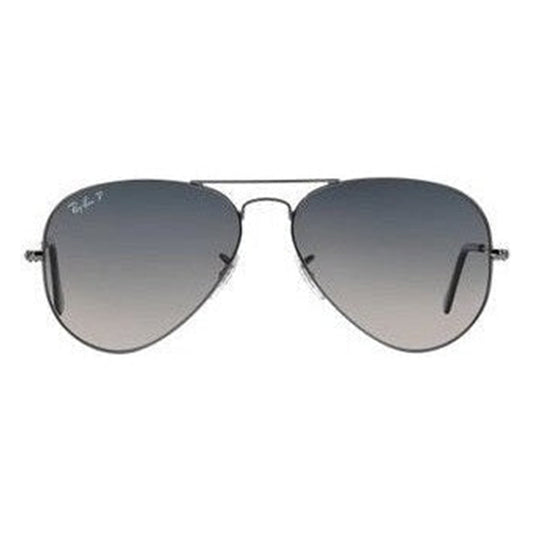 Ray-Ban Polarized Aviator Classic RB3025-004/78 - Gunmetal/Crystal Gradient