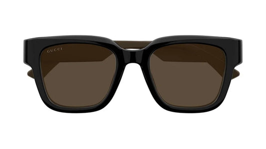 Gucci GG1670SK-004 - Shiny Black/Brown