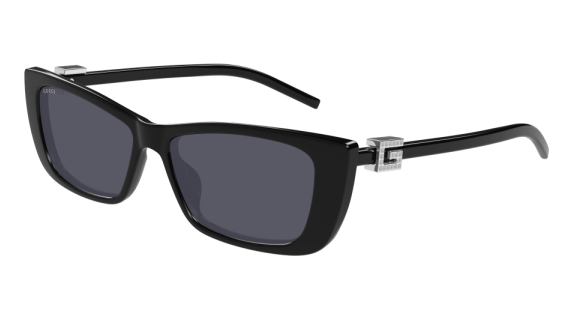 Gucci GG1681S-008 - Shiny Black/Grey