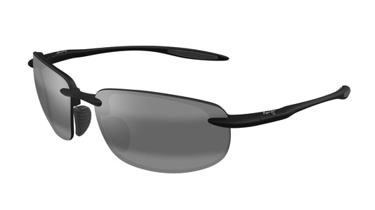 Maui Jim Polarized Ho'okipa MJ0676S-001 - Matte Black/Neutral Grey