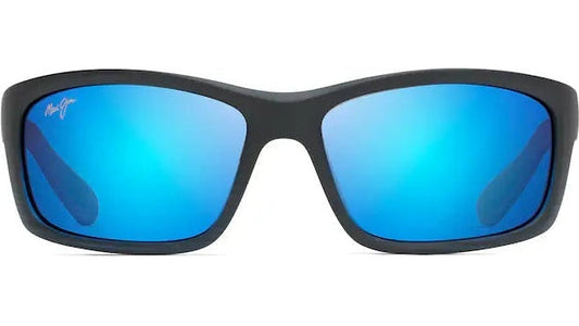 maui-jim-polarized-kanaio-mj766-08c-matte-black-blue-hawaii-side