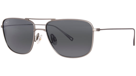 Maui Jim Polarized Mikioi 887-17 - Matte Titanium/Neutral Grey