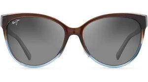 Maui Jim Polarized 'olu'olu GS537-01F - Translucent Dark Chocolate with Blue/Neutral Grey