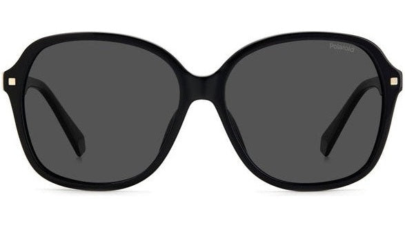Polaroid PLD 41112/F/S 807/M9 - Black/Gray
