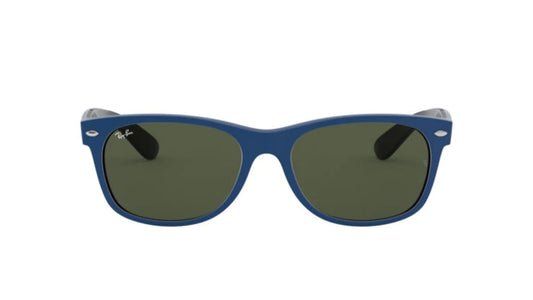 Ray-Ban New Wayfarer RB2132-64632/31 - Blue/Green Classic G-15