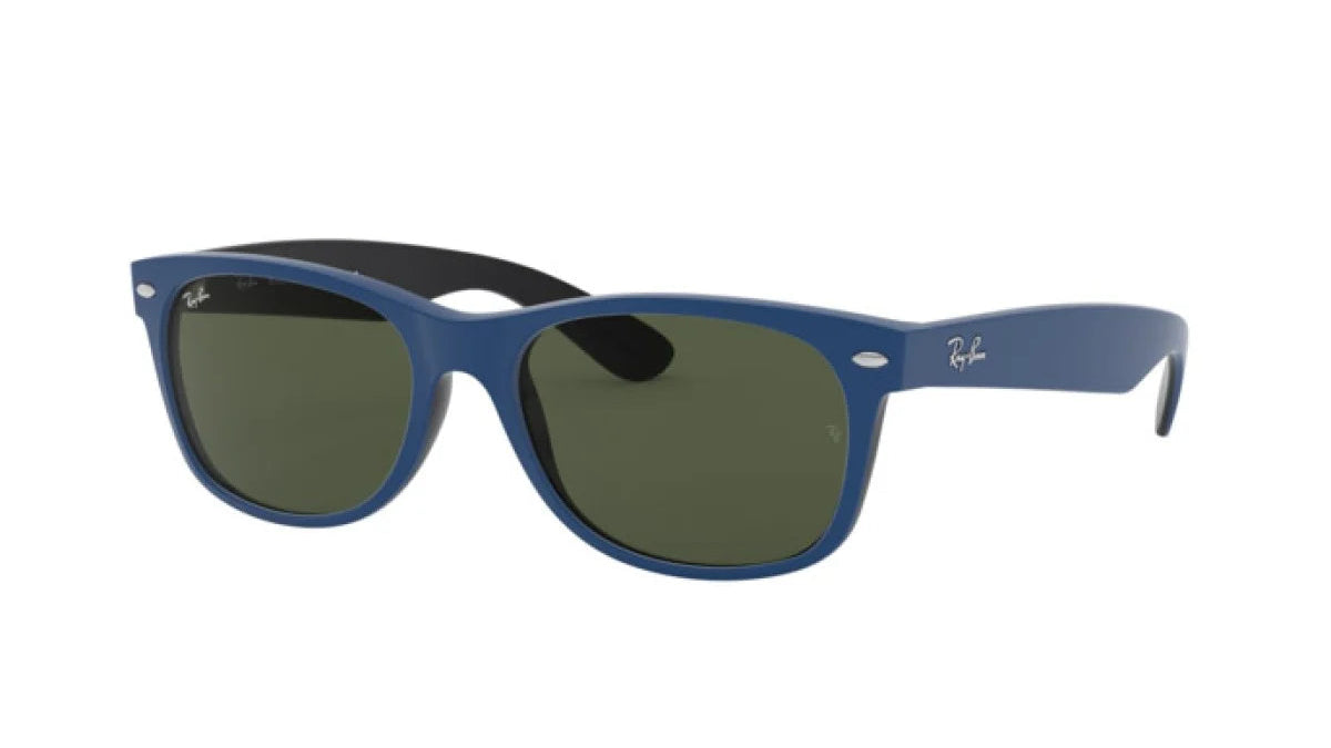 Ray-Ban New Wayfarer RB2132-64632/31 - Blue/Green Classic G-15