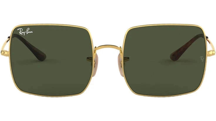 Ray-Ban Square 1971 Classic RB1971-914731 - Gold/Green