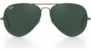 Ray-Ban Aviator RB3025-W0879 - Gunmetal/Green Classic G15
