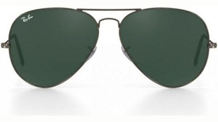 Ray-Ban Aviator RB3025-W0879 - Gunmetal/Green Classic G15