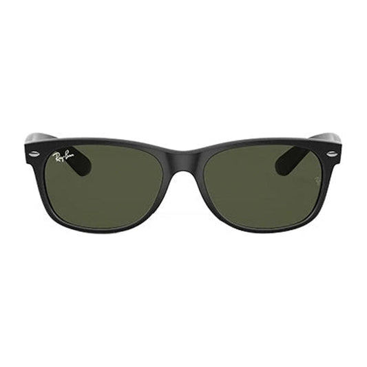 Ray-Ban Polarized New Wayfarer Classic RB2132-901/58 - Polished Black/Green