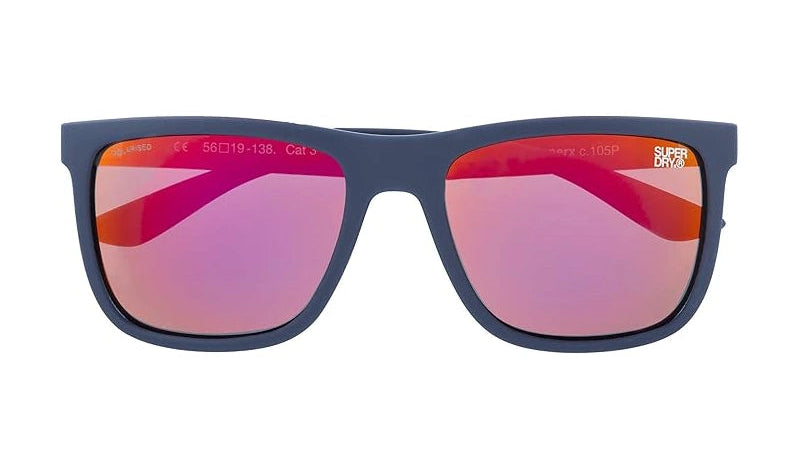 Polarized Superdry SDS RunnerX 105P - Navy Blue/Orange Gradient
