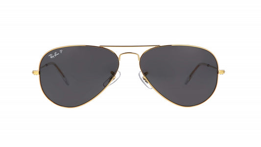RAY-BAN Polarized Aviator RB3025-919648 - Legend Gold/Black